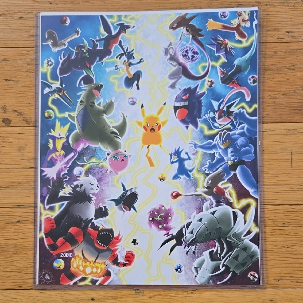 ZOBIE Anime Box Pokeman and Print Limited Edition 6/450
